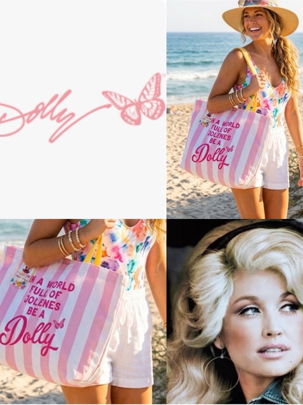 Dolly Parton limited edition tote nwt